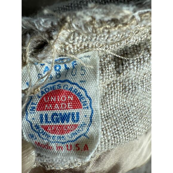 Vintage Liz Claiborne 100% Linen Pants ILGWU Made in the USA 6 Petite - Picture 6 of 7